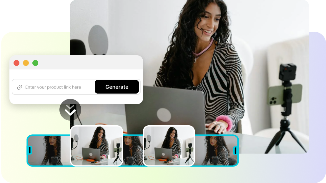 Buat video musik dengan Al untuk bahan marketing bisnis Anda